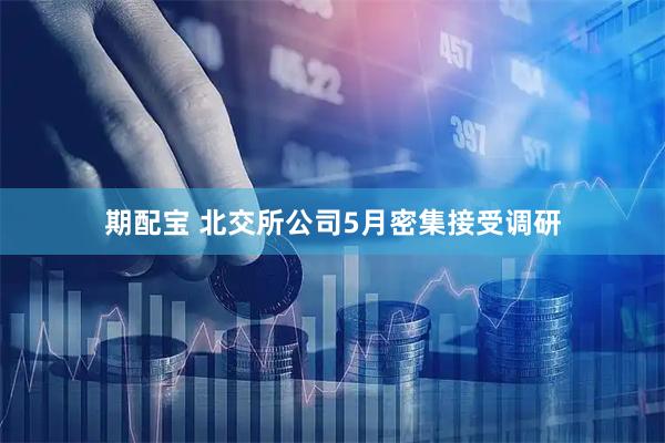 期配宝 北交所公司5月密集接受调研